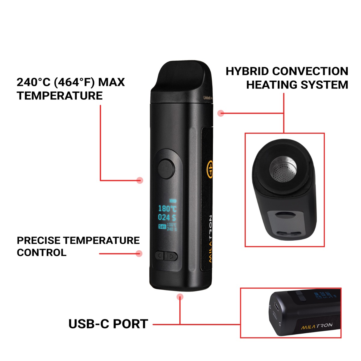 milatron vape ELF Bar ELFX Pro Pod Vape Kit
